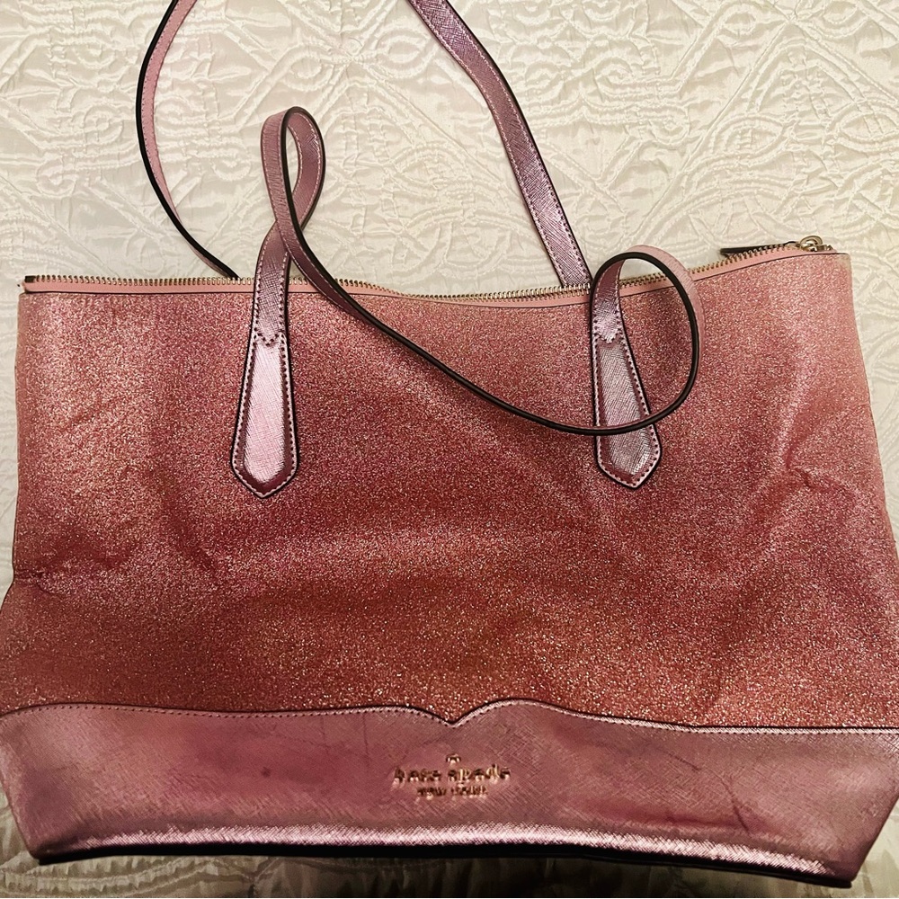 Kate Spade Glitter tote